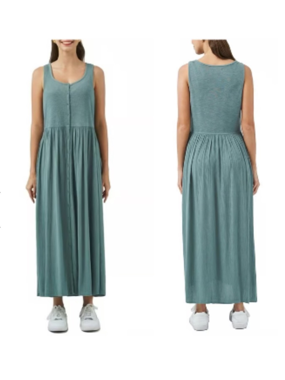 Frye Button front sleeveless midi- worn 2-3 times. 90 retail